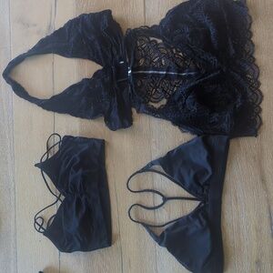 Lot of 4 bralettes